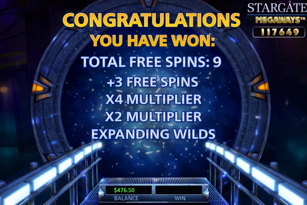 Stargate Megaways Demo Online