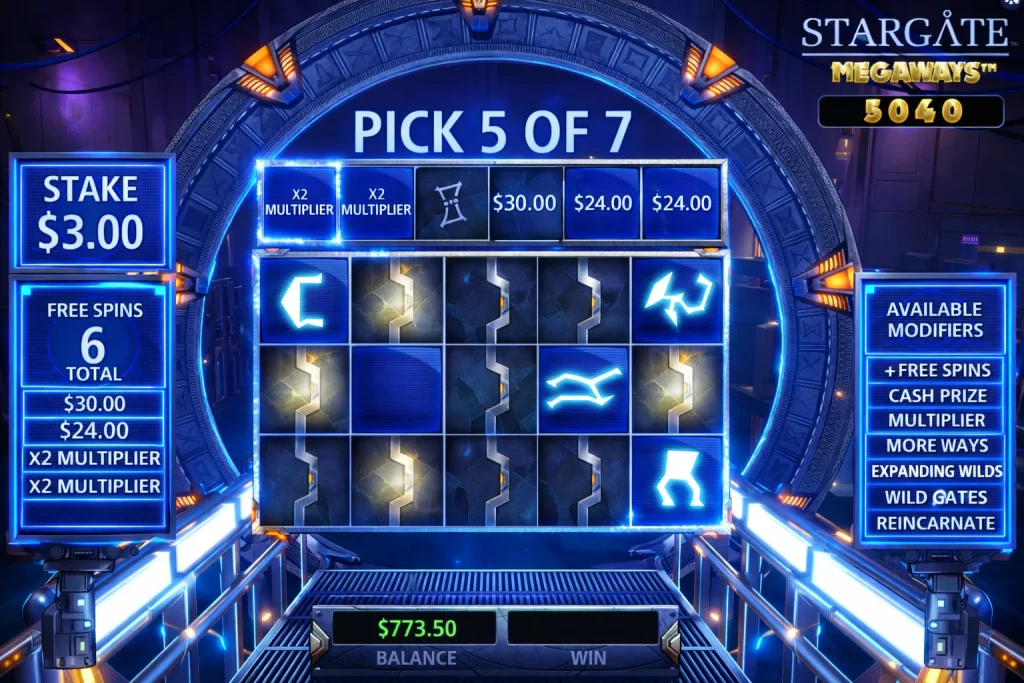 Stargate Megaways Demo Casino