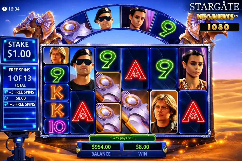 Stargate Megaways Slot UK