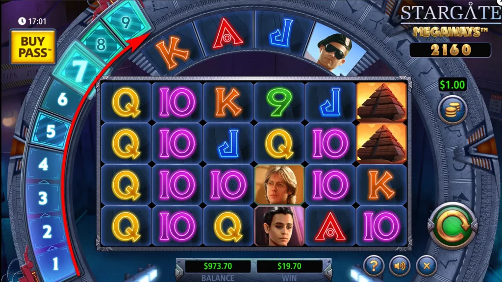 Stargate Megaways Play